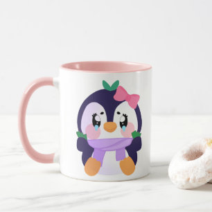 Unique Broke Niedlich Pinguin Tasse