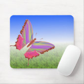 Unique Butterfly Mousepad (Mit Mouse)