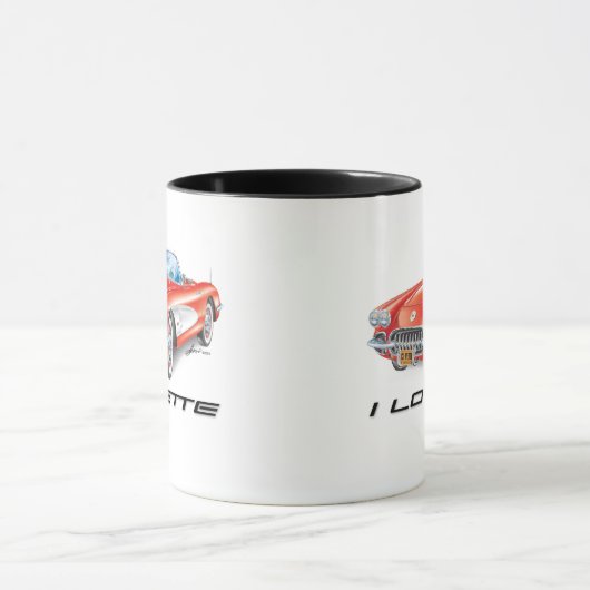 Unique C1 Automobile Art Tasse (Zentrum)