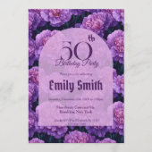 Unique Carnation Accent Beach Partys Einladung (Vorderseite)