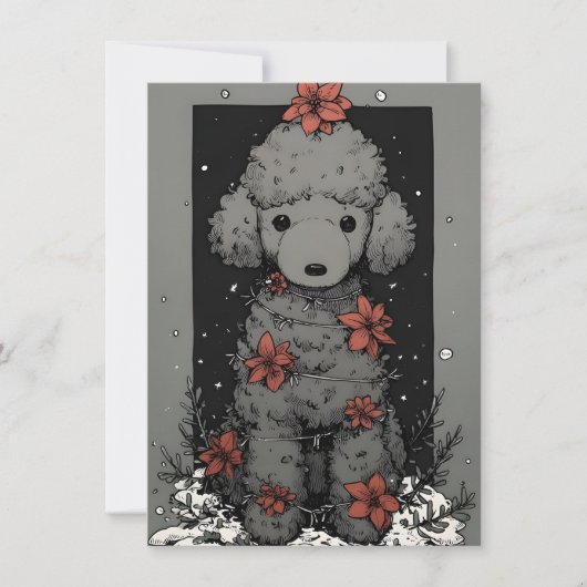 Unique Christmas Cards Feiertagskarte (Vorderseite)
