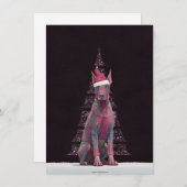 Unique Christmas Cards Feiertagskarte (Vorne/Hinten)