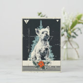 Unique Christmas Cards Feiertagskarte (Stehend Vorderseite)