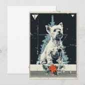 Unique Christmas Cards Feiertagskarte (Vorne/Hinten)