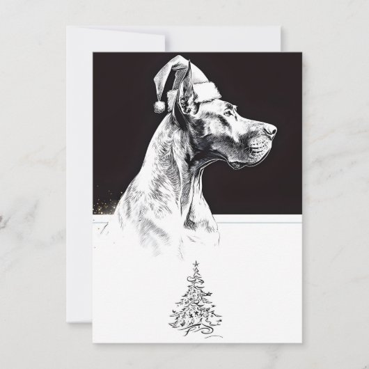 Unique Christmas Cards Feiertagskarte (Vorderseite)