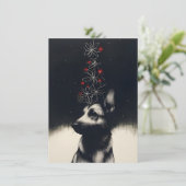 Unique Christmas Cards Feiertagskarte (Stehend Vorderseite)