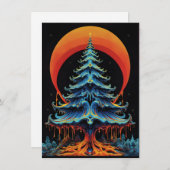 Unique Christmas Cards Feiertagskarte (Vorne/Hinten)