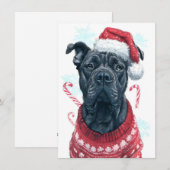 Unique Christmas Cards Feiertagskarte (Vorne/Hinten)