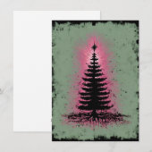 Unique Christmas Cards Feiertagskarte (Vorne/Hinten)