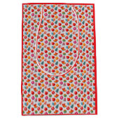 Unique Christmas Pattern Place on Mittlere Geschenktüte (Vorderseite)