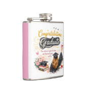 Unique Class of 2026 Graduation Gift Flask Flachmann (Rechts)