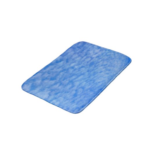 Unique Clouds Bath Mat Badematte (Schrägansicht)