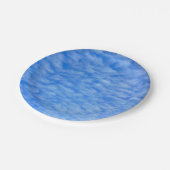 Unique Clouds Paper Plate Pappteller (Schrägansicht)