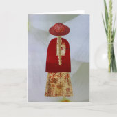 Unique Collage Earth Mama Emily Blank Karte (Vorderseite)