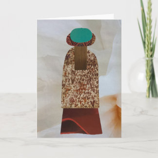 Unique Collage Earth Mama Taylor Blank Karte