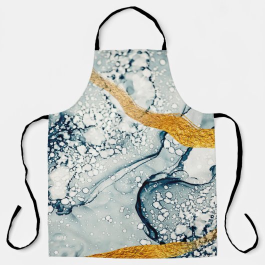 Unique creativity. Art&Gold. Inspired by the Sky. Schürze (Vorderseite)