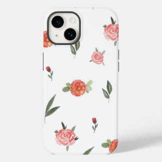 Unique Custom Floral Photo Case-Mate iPhone 14 Hülle