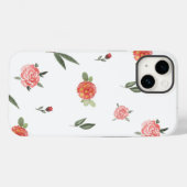 Unique Custom Floral Photo Case-Mate iPhone Hülle (Rückseite (Horizontal))