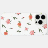 Unique Custom Floral Photo Case-Mate iPhone Hülle (Rückseite (Horizontal))