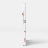 Unique Custom Floral Photo iPhone Hülle (Linke Seite)