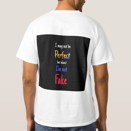 Unique Design T - Shirt - [Design (Rückseite)