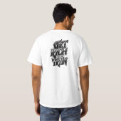 “Unique Designs Made Just for You.” T-Shirt (Schwarz voll)