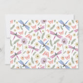 Unique Dragonflies & Butterflies Note Card Mitteilungskarte (Vorderseite)