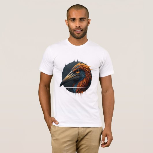 Unique Eagle Desi Basic Dark T - Shirt (Vorne ganz)