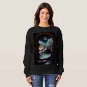 Unique Enchanting Fantasy Dreamscape Ethereal Orig Sweatshirt (Vorne ganz)