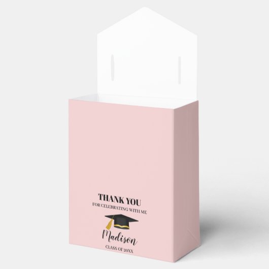 Unique favor for graduation geschenkschachtel (Geöffnet)