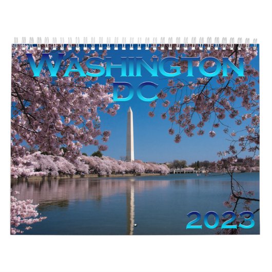 Unique Fine Art Washington DC 2023 Kalender (Titelbild)