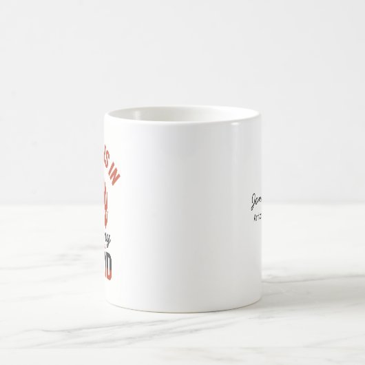 Unique Firefighter or Fireman in Red and Black Kaffeetasse (Mittel)