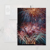 Unique Fireworks, Toronto, Ontario, Kanada Postkarte (Vorne/Hinten)
