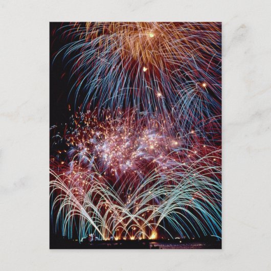 Unique Fireworks, Toronto, Ontario, Kanada Postkarte (Vorderseite)