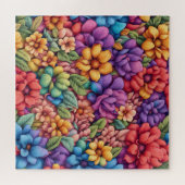 Unique Floral #877 - Puzzle (Horizontal)