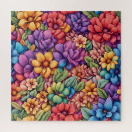 Unique Floral #877 - Puzzle