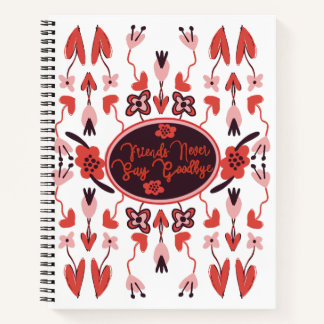 Unique FloralDesign  Notizblock