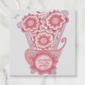 Unique FloralDesign Style Geschenkanhänger (Vorderseite)