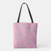 Unique Flower Pattern Designed Tasche (Rückseite)