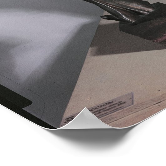 Unique Forms of Continuity in Space, 1913 Poster (Ecke)