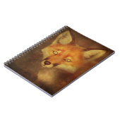 Unique Fox Art spiralgebunden Notizblock (Linke Seite)