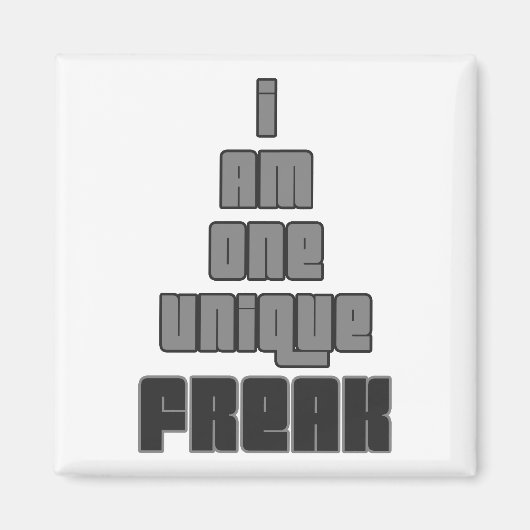 Unique Freak Magnet (Vorne)