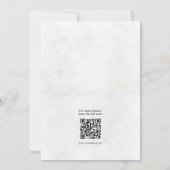 Unique Fun Photo Save the Date Wedding Newspaper Einladung (Rückseite)