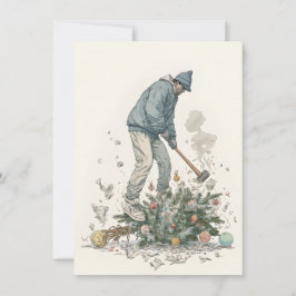 Unique Funny Adult Christmas Cards Feiertagskarte