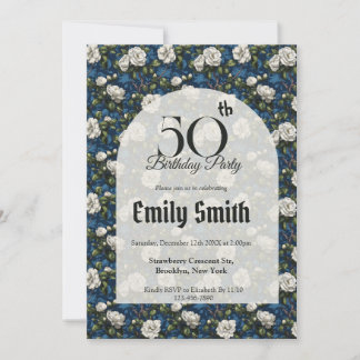 Unique Gardenias Accent 20Th Birthday Einladung