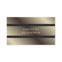 Unique Geometric Black and Imitate Gold Beruflich