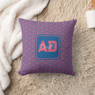 Unique Geometric Pillow als Wedding Vielen Dank Kissen