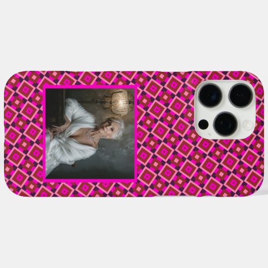 Unique Gifts For Him Checkerboard Square Case-Mate iPhone Hülle (Rückseite (Horizontal))