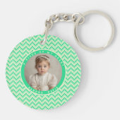 Unique Gifts For Him Stripe Pattern Schlüsselanhänger (Rückseite)