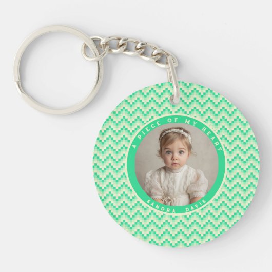 Unique Gifts For Him Stripe Pattern Schlüsselanhänger (Vorderseite)